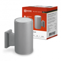 Светильник уличный односторонний НБУ LINE-1хA60-GR алюм под 1хA60 E27 серый IP65 IN HOME