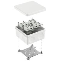 Коробка огнестойкая разветвительная для о/п двухкомпонентная 60-0300-FR6.0-4-8-Р Е15-Е60 RAL9003 100х100х50 (14 шт/уп) Промрукав