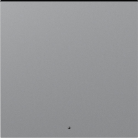 Клавиша 1-я с подсветкой, матовый серый, серия A07