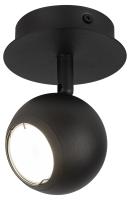 Светильник настенно-потолочный спот ЭРА OL36 BK MR16 GU10 IP20 черный