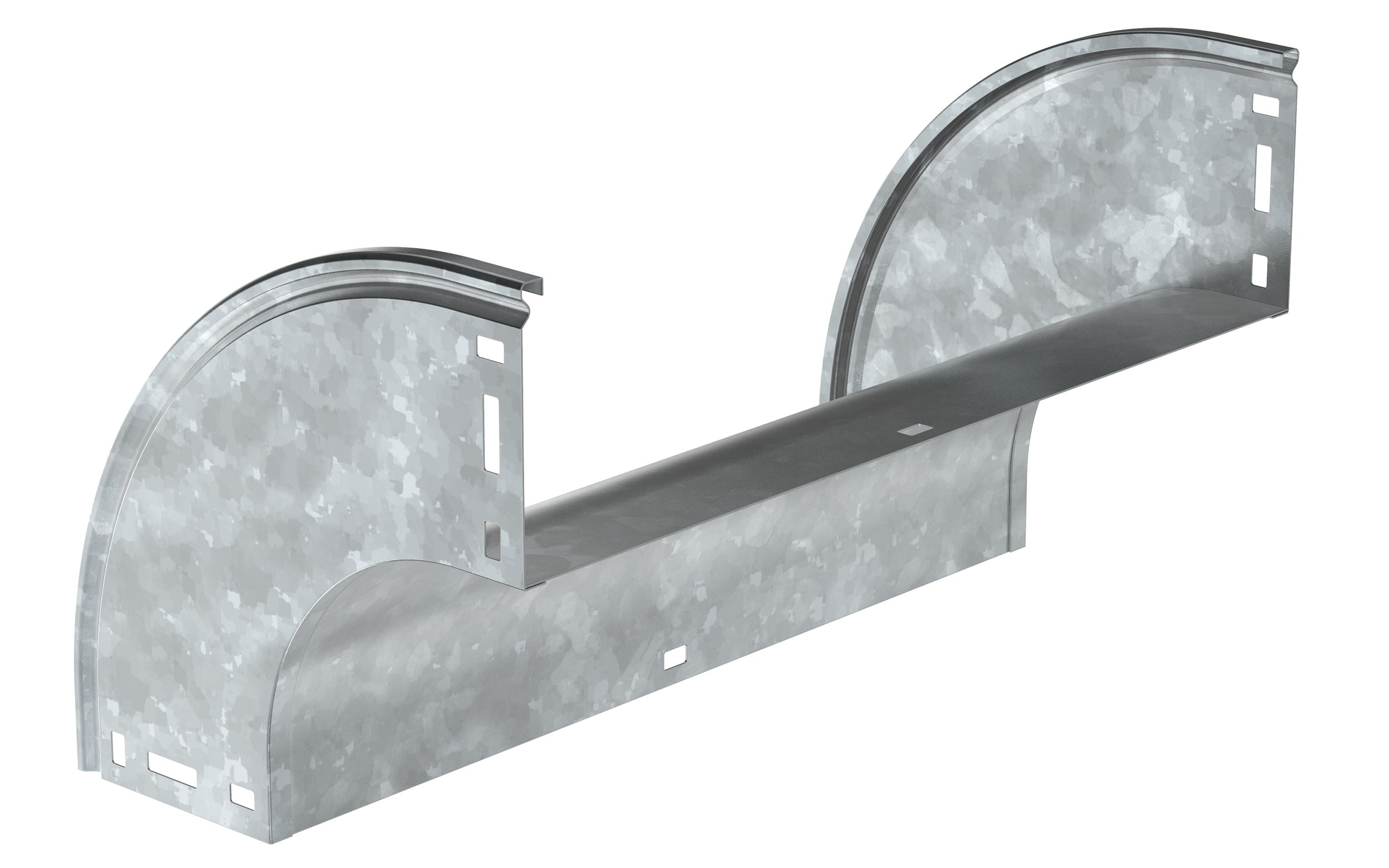 Поворот плавный 90град вертикальный внешний (тип В20) ESCA 50х400мм HDZ IEK