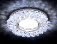 S701 CL/CH/CLD хром/прозрачный MR16+3W(LED COLD)