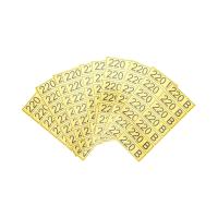 Наклейка знак электробезопасности «220 В» 35х100мм 70 шт. REXANT