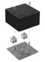 Коробка огнестойкая для кабель-канала 40-0460-FR2.5-4 Е15-Е120 RAL9005 85х85х45 (44 шт/кор) Промрукав