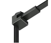 TR5213-BK Угловой соединитель 90° стена-потолок с поворотом трека под произвольным углом, для трека Air, серия Base, черный, алюминий