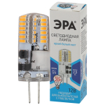 Лампочка светодиодная ЭРА STD LED-JC-2,5W-12V-SLC-840-G4 G4 2,5Вт силикон капсула нейтральный белый свет
