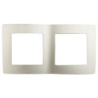 12-5002-15 ЭРА Рамка на 2 поста, Эра12, перламутр (10/100/3000)