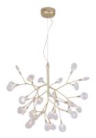 Светильник подвесной Crystal Lux EVITA SP36 GOLD/TRANSPARENT