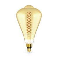 Лампа Gauss Filament ST164 8.5W 660lm 2000К Е27 golden flexible LED 1/6
