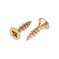 Саморез универсальный 4,0х16мм, желтый цинк, короб (200 шт/уп) KRANZ 