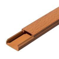 Кабель-канал бук 2-й замок в п/э 20х10 мм (96 м/уп) Промрукав