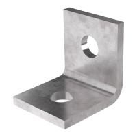 Пластина угловая 90 градусов 2 отверстия Промрукав