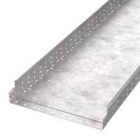 Лоток перфорированный Профи HDZ 500х100х6000 (1,5 мм) (12 м/уп) Промрукав