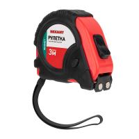 Рулетка измерительная Профи прорезиненный корпус, магнитная, 3м х 16мм REXANT