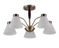 Люстра  Rivoli Meta 2058-305 5 х Е27 40 Вт классика