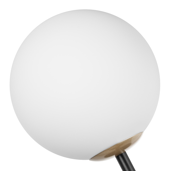 815620 Бра CROCO 2х40W E14 ЧЕРНЫЙ МАТОВЫЙ/ЗОЛОТО