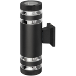 GBW-102-BL-0300  Светильник уличный настенный ЭРА «Адрия» GBW-102-BL-0300 230В 2хЕ27 IP54 вверх/вниз черный