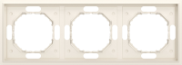 Рамка 3-я, матовый кремовый, серия S08