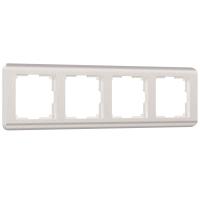 Рамка на 4 поста (перламутровый) W0042113