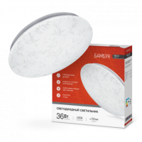 Светильник сд серии DECO 36Вт 230В 4000К 2340Лм 380х55мм БАМБУК IN HOME