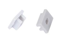 Боковая заглушка с отверстием для профиля DN18510 Цвет:Серый,Серия:DN8ALE