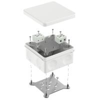 Коробка огнестойкая для о/п двухкомпонентная 60-0300-FR10.0-4 Е15-Е120 RAL9003 100х100х50 (14 шт/уп) Промрукав