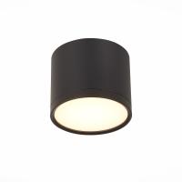 ST113.432.09 Светильник потолочный Черный LED 1*9W 3000K 702Lm Ra>80 120° IP20 D88xH75 170-240V Накладные светильники