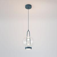 Подвесной светодиодный светильник со стеклянным плафоном 50267/1 LED синий
