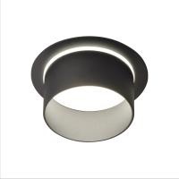 Встраиваемый точечный светильник AM472 SAND BK GU10