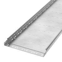 Лоток перфорированный Профи INOX (AISI 304) 400х50x6000 (2,0 мм) (12 м/уп) Промрукав