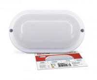 Светильник сд герм СПП МД-2065-ОВАЛ 20Вт 6500К 1800Лм с микроволн датчиком IP65 195х94мм IN HOME