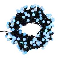 Гирлянда Мультишарики Ø17,5мм, 20 м, 200 LED СИНИЙ, черный ПВХ, IP65, постоянное свечение, 230В соединяется NEON-NIGHT (нужен шнур питания 303-500)
