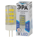 Лампочка светодиодная ЭРА STD LED JC-3,5W-220V-CER-840-G4 G4 3,5Вт керамика капсула нейтральный белый свет