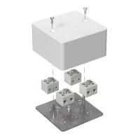 Коробка огнестойкая для кабель-канала 40-0460-FR6.0-8 Е15-Е120 RAL9003 85х85х45 (44 шт/кор) Промрукав