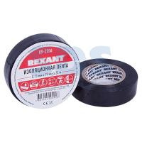 Изолента 19мм х 25м черная REXANT (5шт/уп)