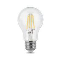 Лампа Gauss Filament А60 8W 780lm 4100К Е27 LED 1/10/40