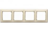 Legrand Valena Крем Рамка 4-ая гориз