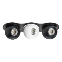 i637746474 Светильник INTERO LED 9W*3 850LM*3 24G ЧЕРНЫЙ 4000K (217637+217074+217064+217074)