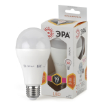 Лампочка светодиодная ЭРА STD LED A65-19W-827-E27 E27 / Е27 19Вт груша теплый белый свет