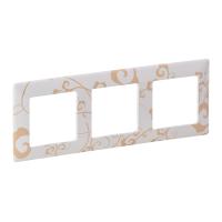 Legrand Valena LIFE Ампир белый Рамка 3-ая