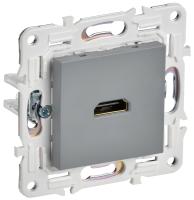 SKANDY Розетка HDMI SK-H01Gr серый IEK