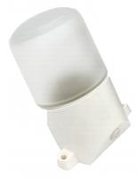 Светильник ЭРА НББ 01-60-002 для бани пластик/стекло наклонный IP65 E27 max 60Вт 158х116х85 белый