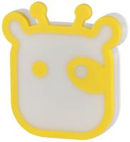 Ночник - светильник светодиодный ЭРА NN-626-LS-Y в розетку с датчиком освещенности желтый