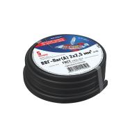 Кабель силовой медный ВВГ-Пнг(А) 2x2,5 мм², длина 5 метров, ГОСТ 31996-2012, ТУ 16-705.499-2010  REXANT