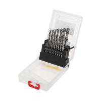 Набор сверл по металлу, 1-10мм (через 0,5мм), HSS 4241, цилиндрический хвостовик, 19 шт. KRANZ