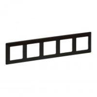 Legrand Valena LIFE Темное дерево Рамка 5-ая