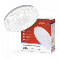 Светильник сд серии DECO 24Вт 230В 6500К 1560Лм 330х55мм АВРОРА IN HOME