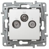 Legrand Etika Бел Розетка TV/SAT звезда (аналог  672257)