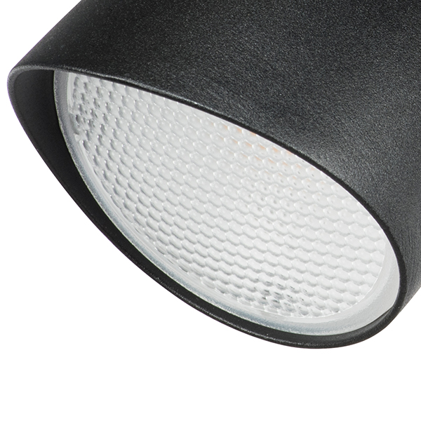 374237 Светильник DIVA LED 2*5W 450LM 60G ЧЕРНЫЙ 3000K IP54