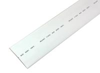 Трубка термоусаживаемая ТУТ нг 40,0/20,0мм, белая, упаковка 10 шт. по 1м REXANT